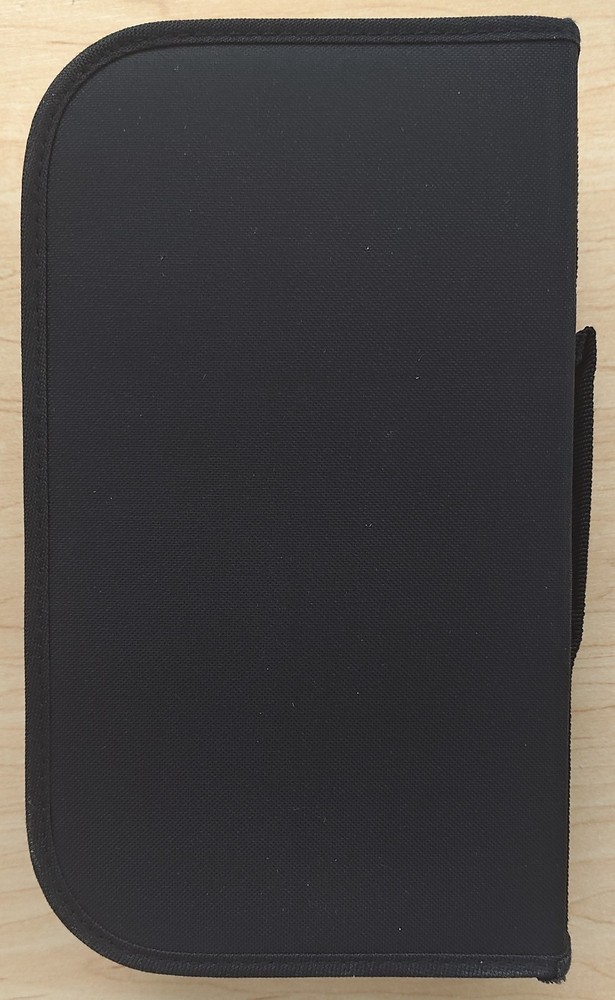 Vintage CD/DVD carrying case -- ebox, holds 96 discs