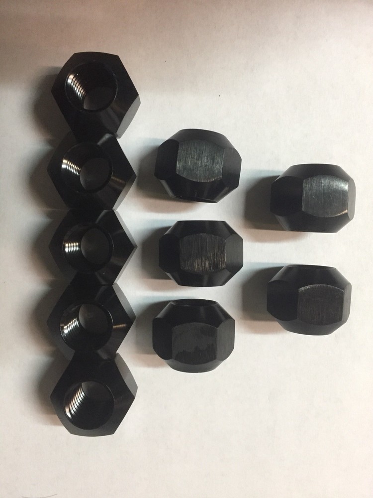 Lug Nut Aluminum 5/8" Coarse 10 pack Modified   ump  imca