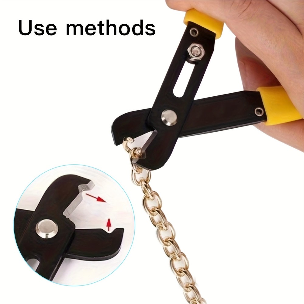 Crafty Versatile Sharp Smooth Manual Opening/Closing Jewelry Making Chain Pliers