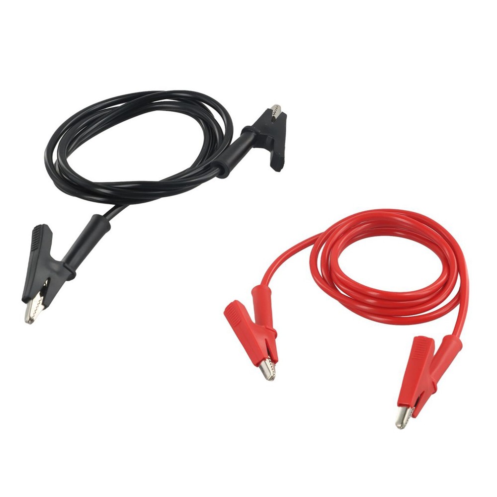 2PCS 14 Clips Test Leads Wire Cable with for Electrical Testing