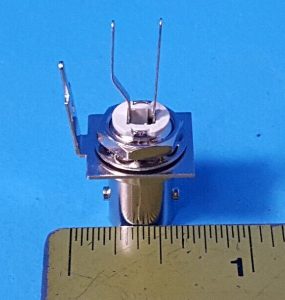(4 PCS) BNC JACK BULKHEAD WITH SWITCH, BNC-RB-2P, SAM WOO ELECTRONICS, FEMALE