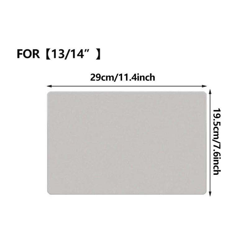 1pc Microfiber Laptop Keyboard Protector & Screen Cleaning Cloth for MacBook Pro