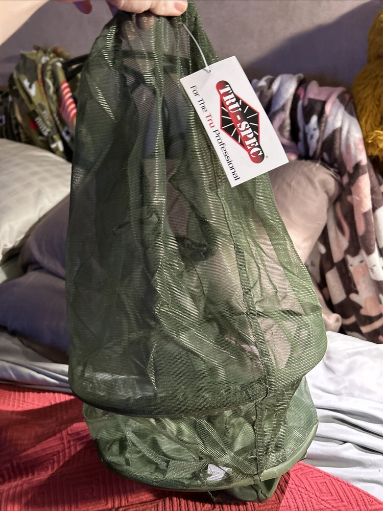Tru-Spec Mosquito Net Hat NEW Hunting Woods Solid Green