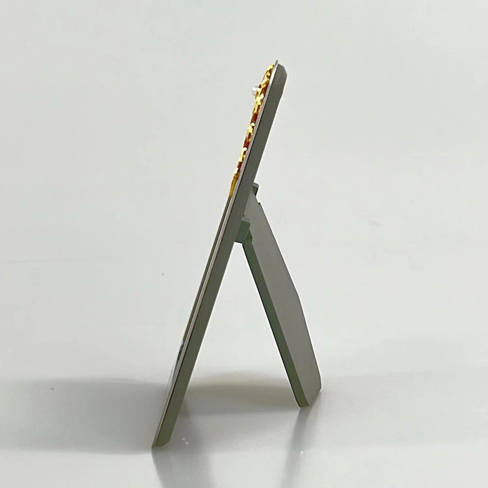 mikimoto - Silver Gold Cream Hardware Pearl Accessory