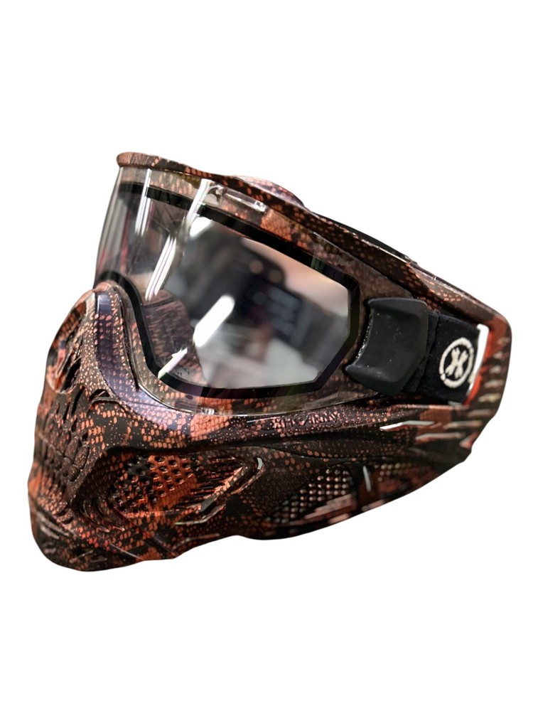 Used HK Skull Paintball Mask w/ Extra Lens - Custom