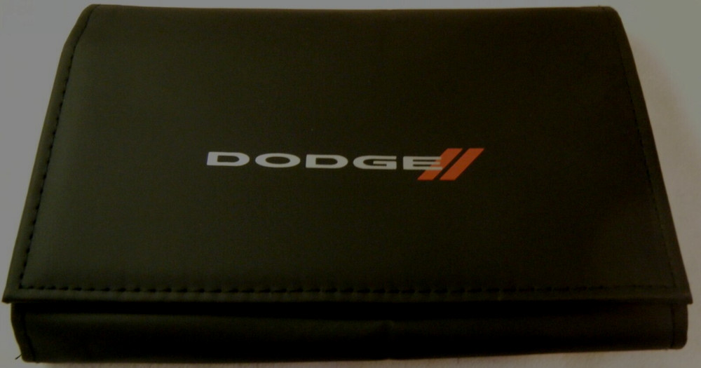 DODGE LEATHER CASE FOR USER GUIDE OPERATORS OWNERS MANUAL OEM ***FAST SHIP***