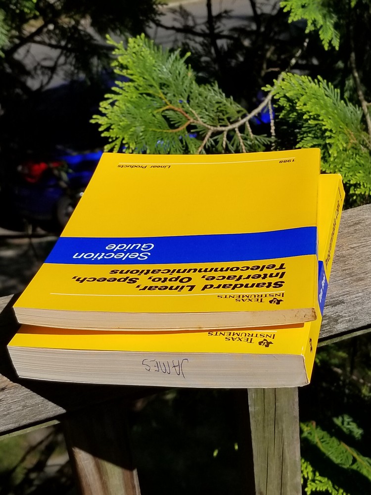 2 VINTAGE TEXAS INSTRUMENTS BOOK DATA ELECTRONIC MANUAL PROGRAMMABLE LOGIC