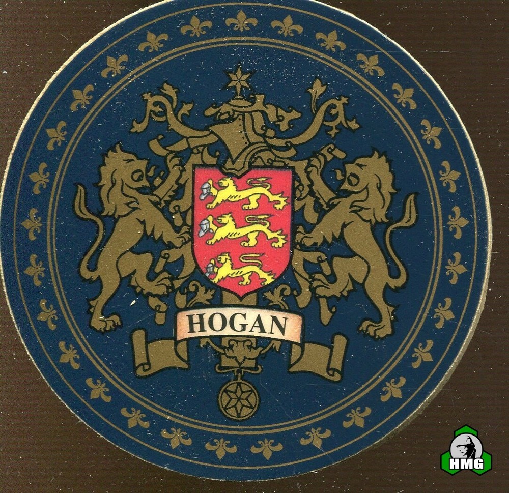 English Heraldic Coaster: Hogan