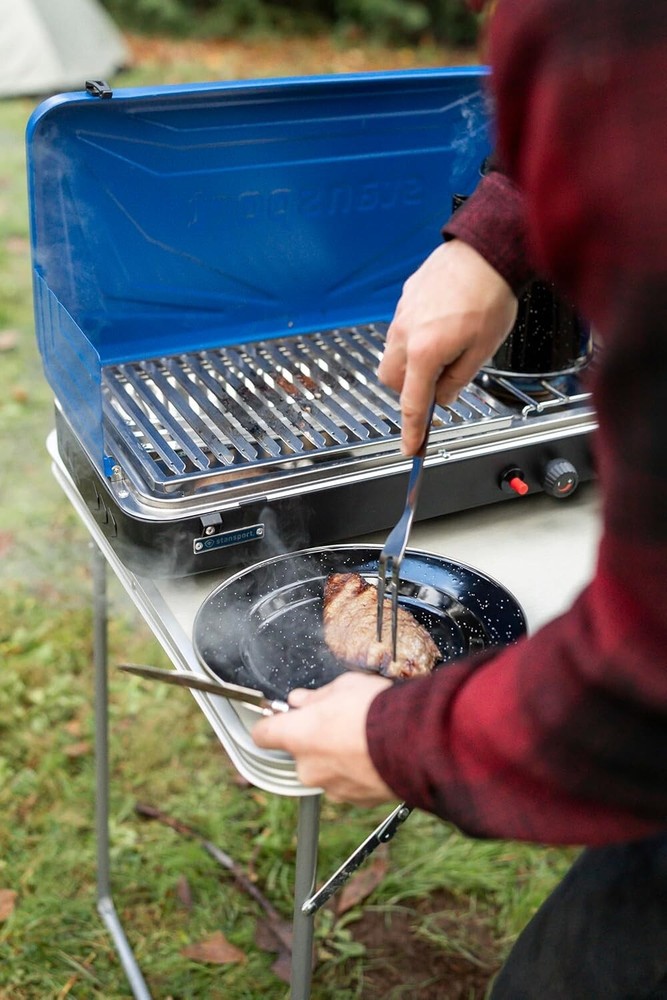Portable 24-Piece Camping Tableware Set - Includes Plates, Mugs & Utensils