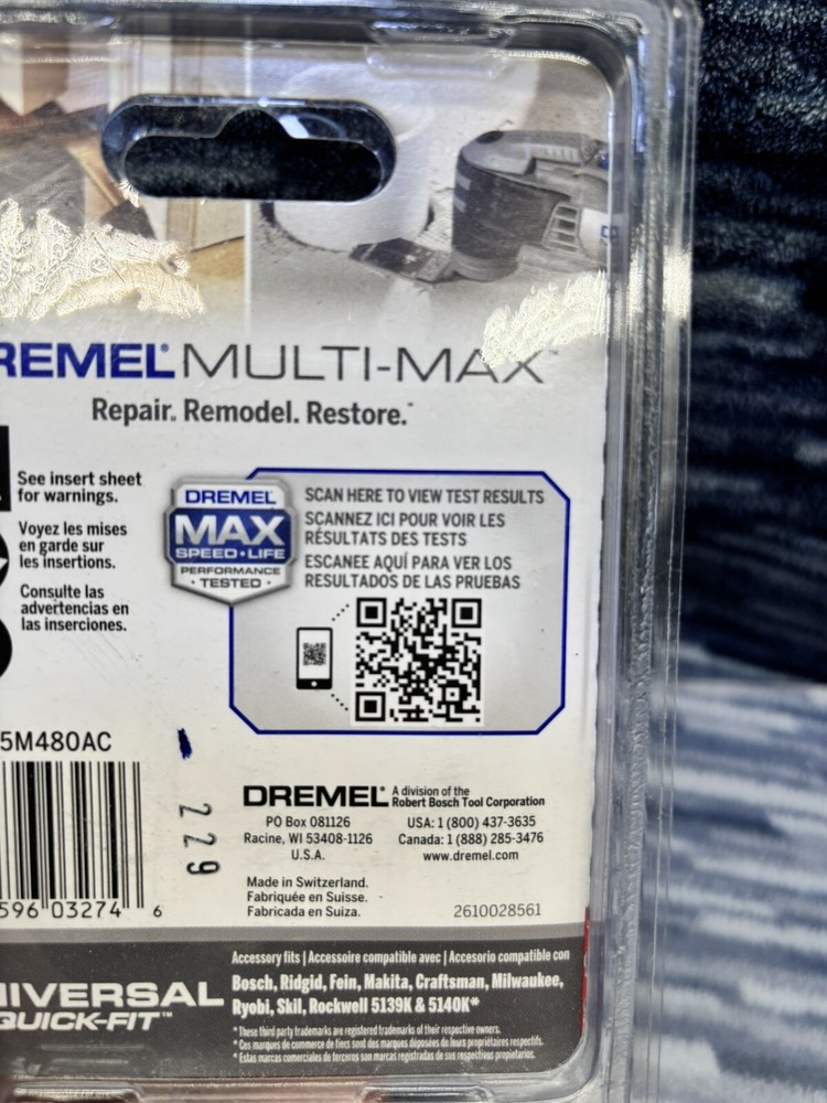 Dremel Cutting Blade Multi-Max Universal Quick-Fit MM480 {30}