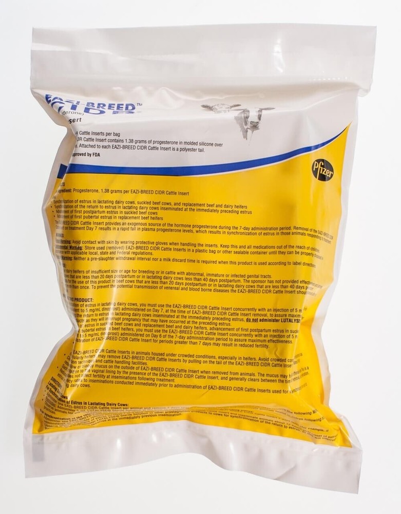 Eazi-Breed CIDR Cattle Insert, 10 ct