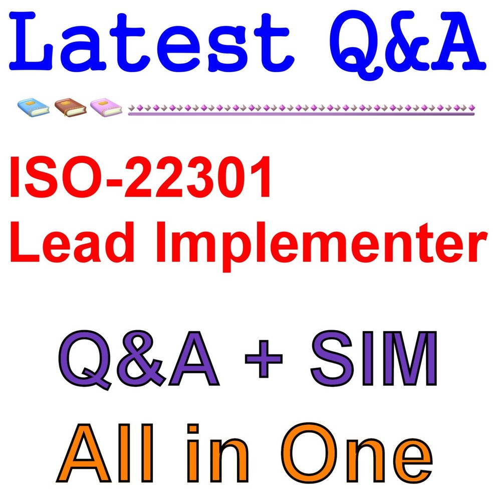 ISO 22301 Lead Implementer Certification Exam QA