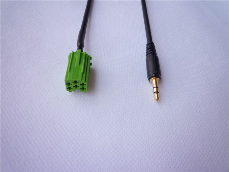 AUX MP3 Line audio cable For Renault CD player