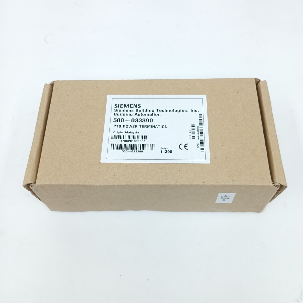 Siemens PTB Power Termination Board 500-033390