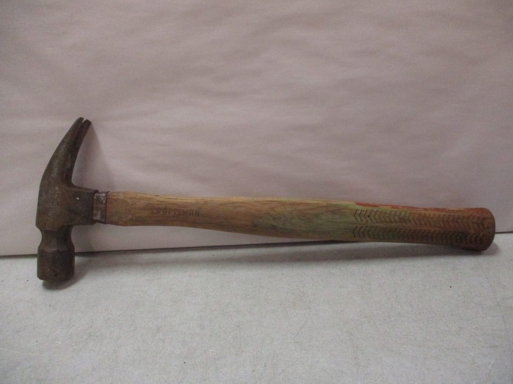 Vintage Wooden Handle Craftsman Claw Handle