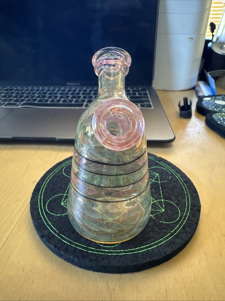 Chuck Million Fumed Travel Rig 10mm 45 Degree 2 Hole Diffuser.