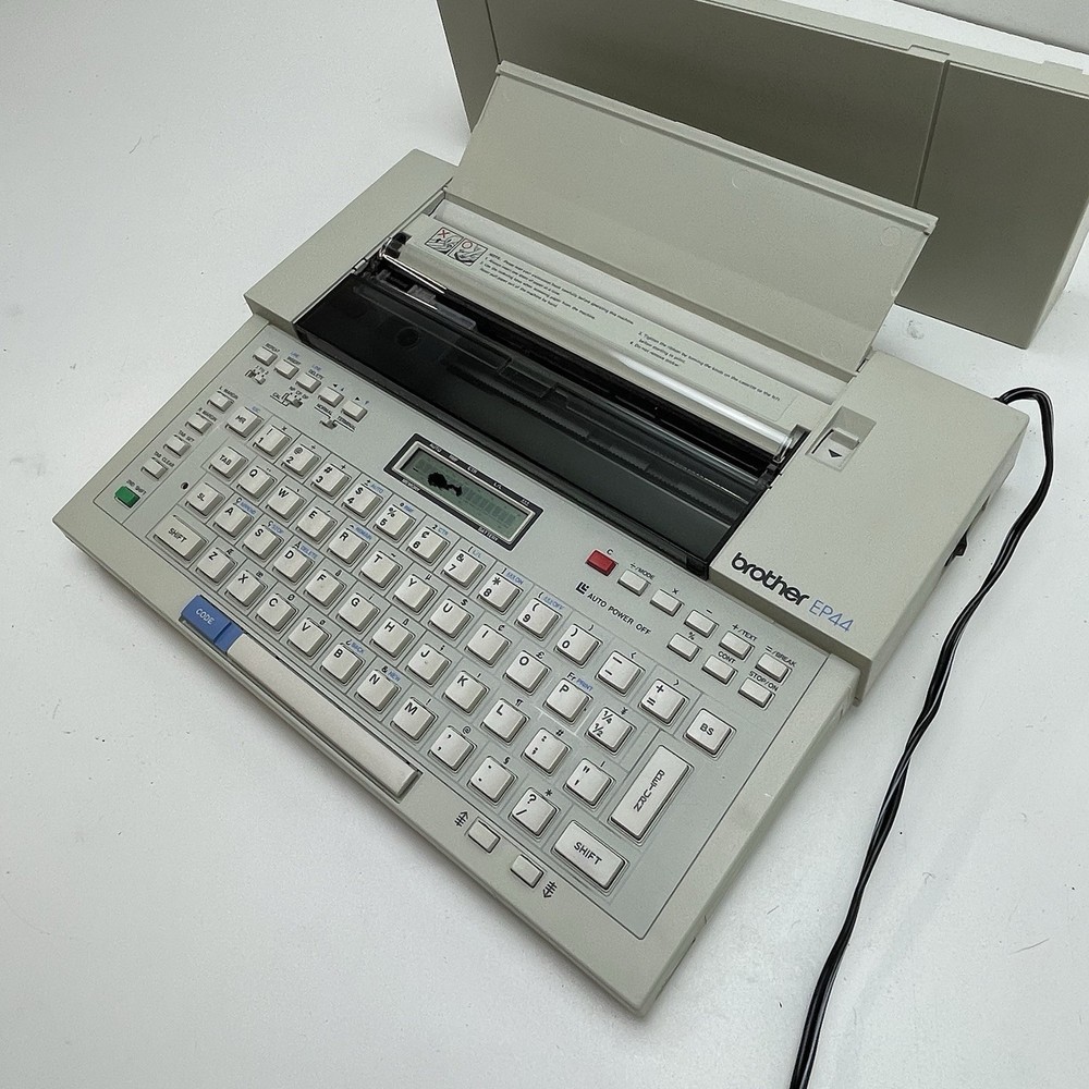 Brother EP-44 Electronic Printer Typewriter Adapter TESTED~FLAW PLZ READ~