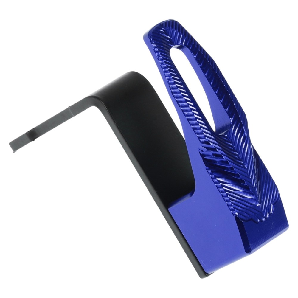 Aluminum Alloy Motorcycle Hook Square 1pc Blue 83mm Long
