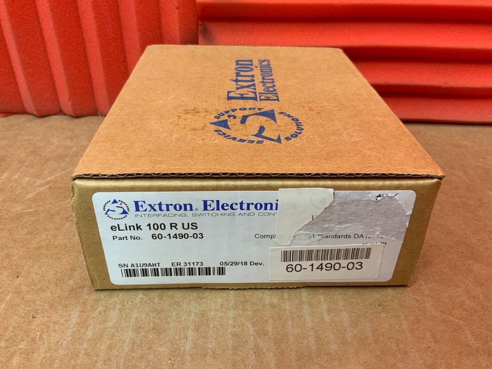 Extron eLink 100 Wireless Receiver 60-1490-03 ✅❤️️✅❤️️ NEW! OPEN BOX! ✅❤️️✅❤️️