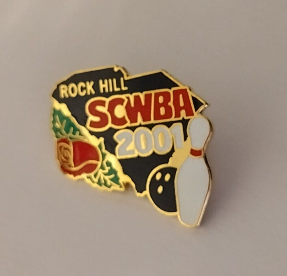 Rocky Hill SCWBA 2001 Bowling Lapel Pin
