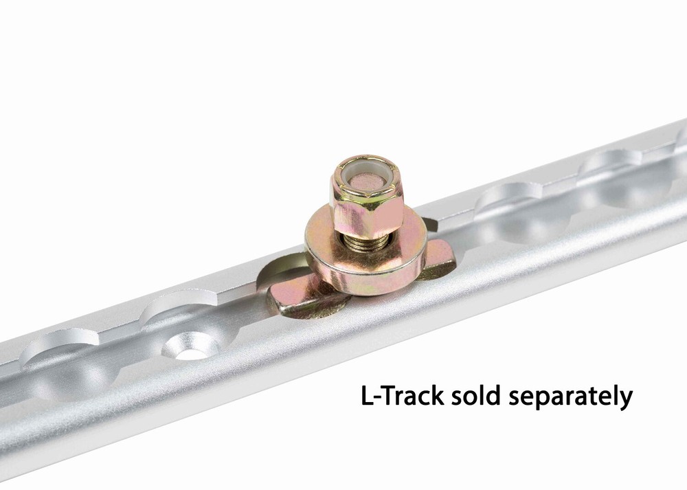 (20 Pack) L-Track Double Lug Threaded Stud Fitting