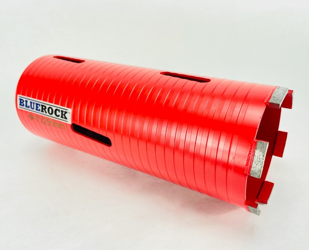 DRY Type 1"-4" Set Diamond Coring Bit - Concrete Core Drill by BLUEROCK ® Tools