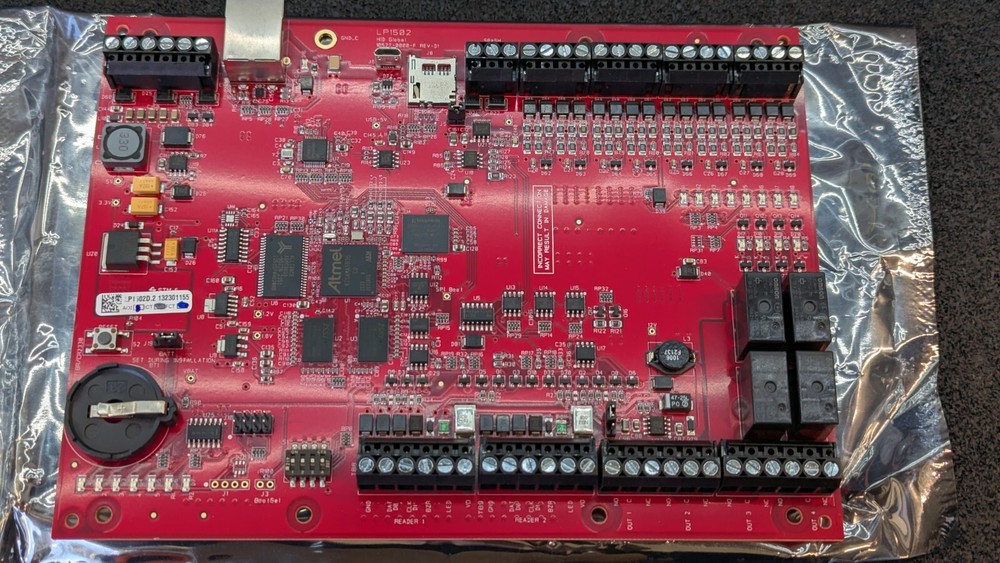 Mercury Security LP1502D Intelligent Controller Board - Untested