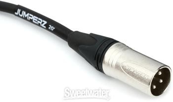 JUMPERZ JZTRSXM-20 XLRM - TRS Studio Patch Cable - 20 foot