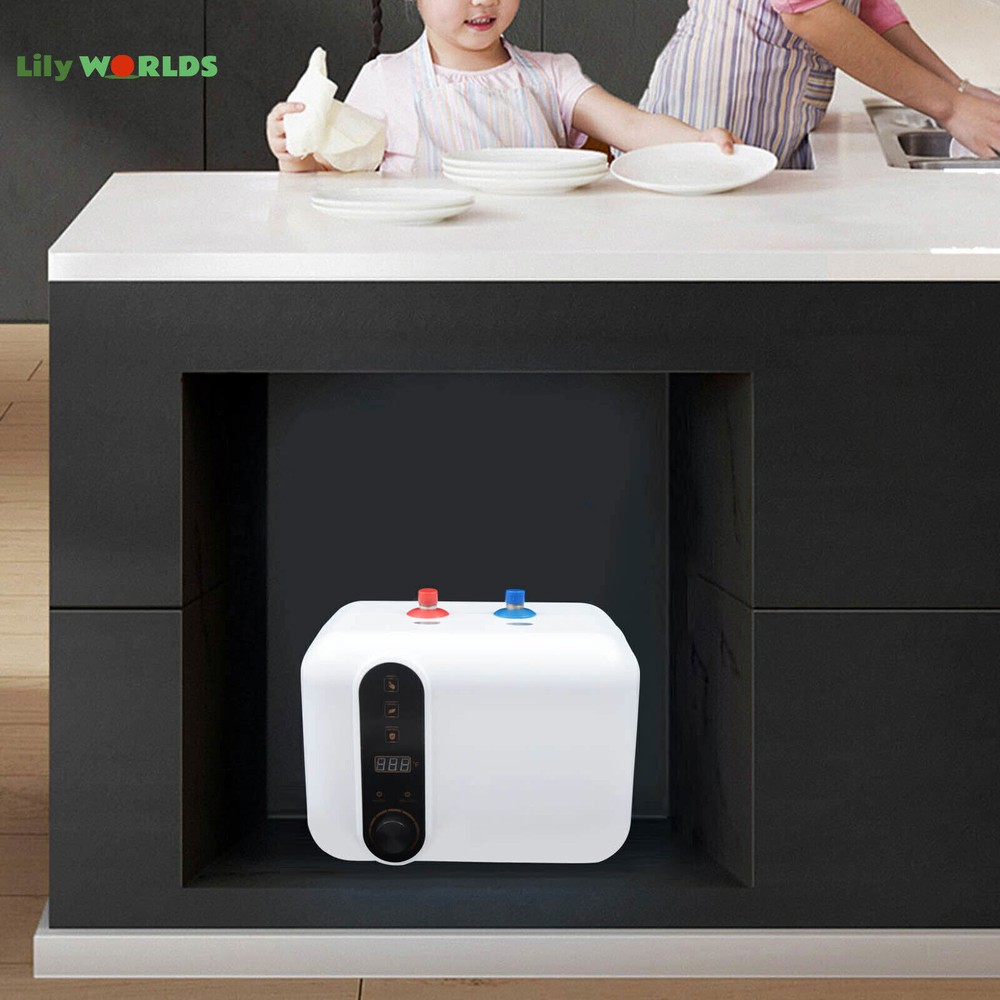 10L 110V RV Instant Electric Hot Water Heater Shower Compact Mini-Tank Storage