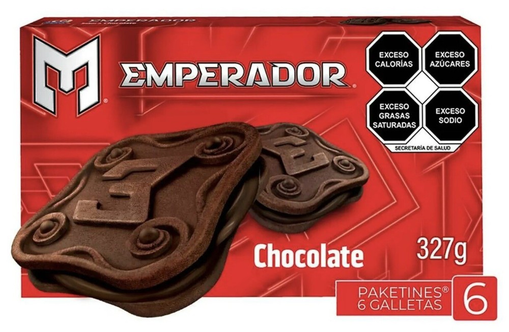 2 CAJAS DE EMPERADOR - CHOCOLATE COOKIES (2 BOXES).