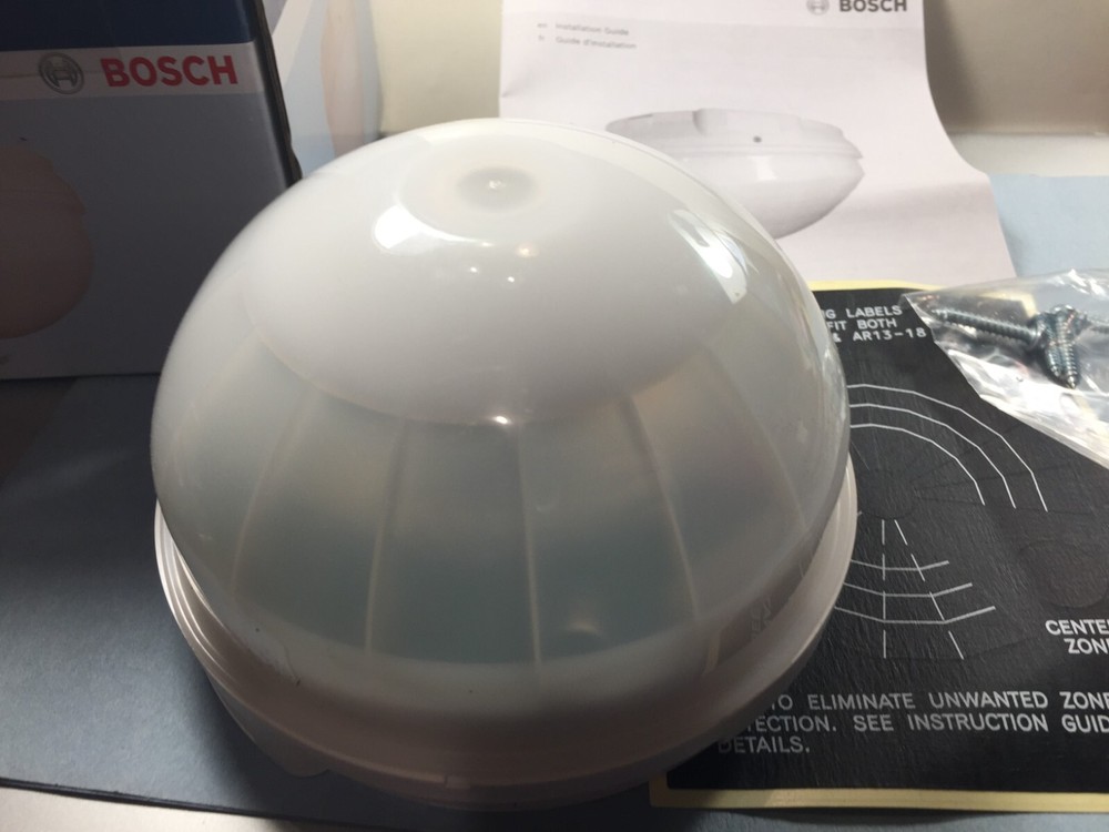 BOSCH DS938Z Panoramic Passive Infrared Detector with instructions