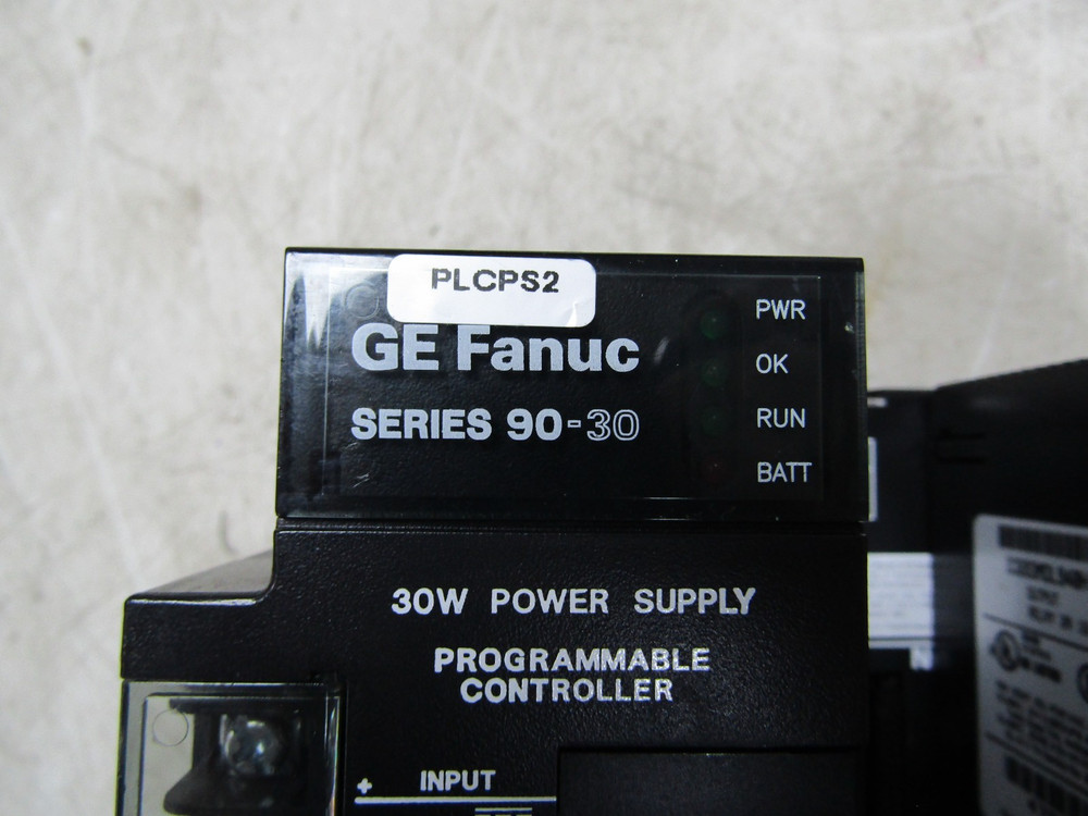 💥GE FANUC IC693CHS398H 5 SLOT BASE W/ 1) INPUT MODULES 1) OUTPUT MODULES