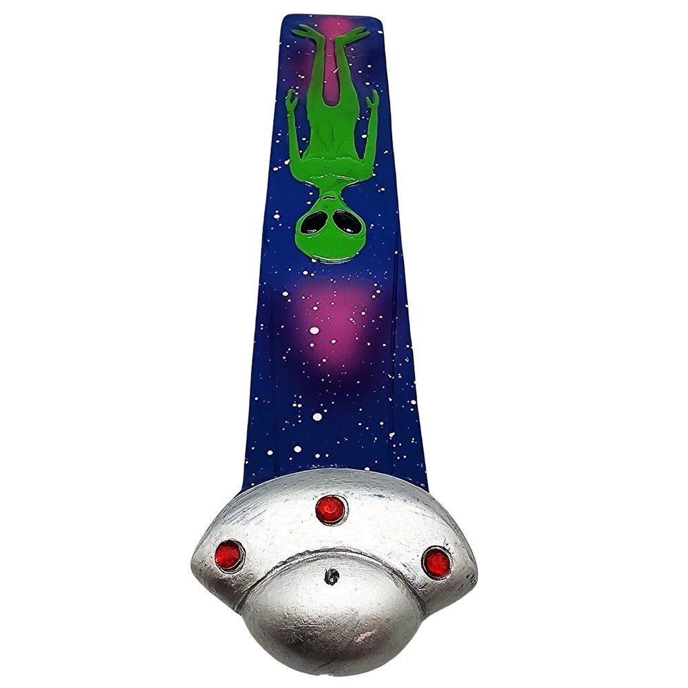 Alien Incense Burner – Hand Painted Cold Cast Resin | Unique Sci-Fi Decor