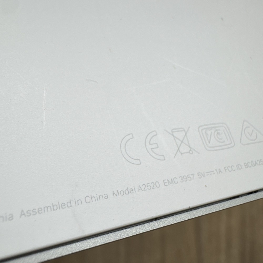 A2520 Replacement Keys For Apple Wireless Keyboard Individual Key Silver Frame