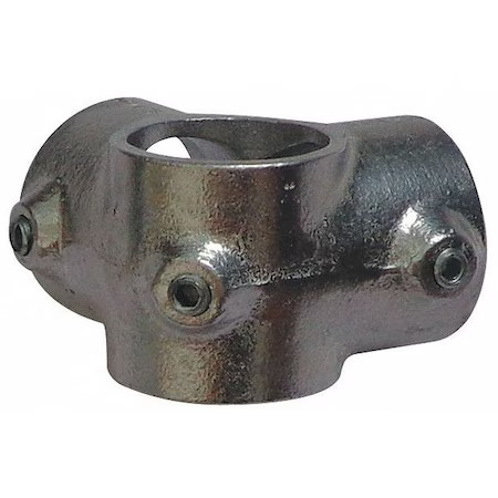 Structural Fitting, Side Outlet Tee-E, Aluminum, 1 In Pipe Size, 4Uh97