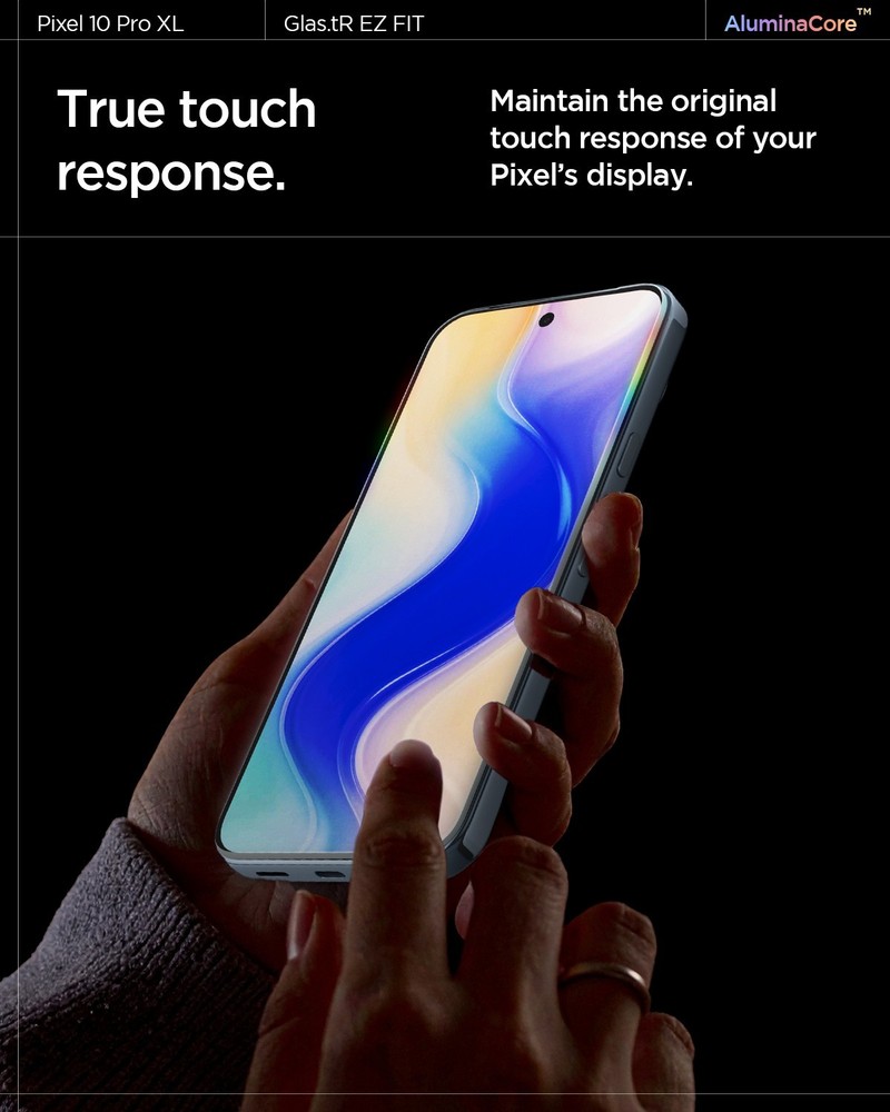 For Pixel 10 Pro XL | Spigen Glas.tR EZ Fit 2 Pack Screen Protector