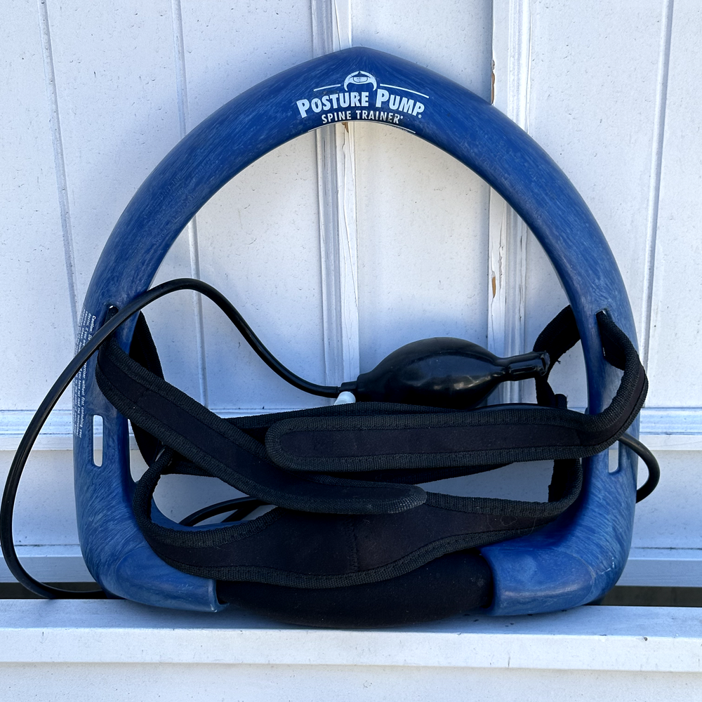 Posture Pump SPINE TRAINER Neck Cervical Disc Hydrator