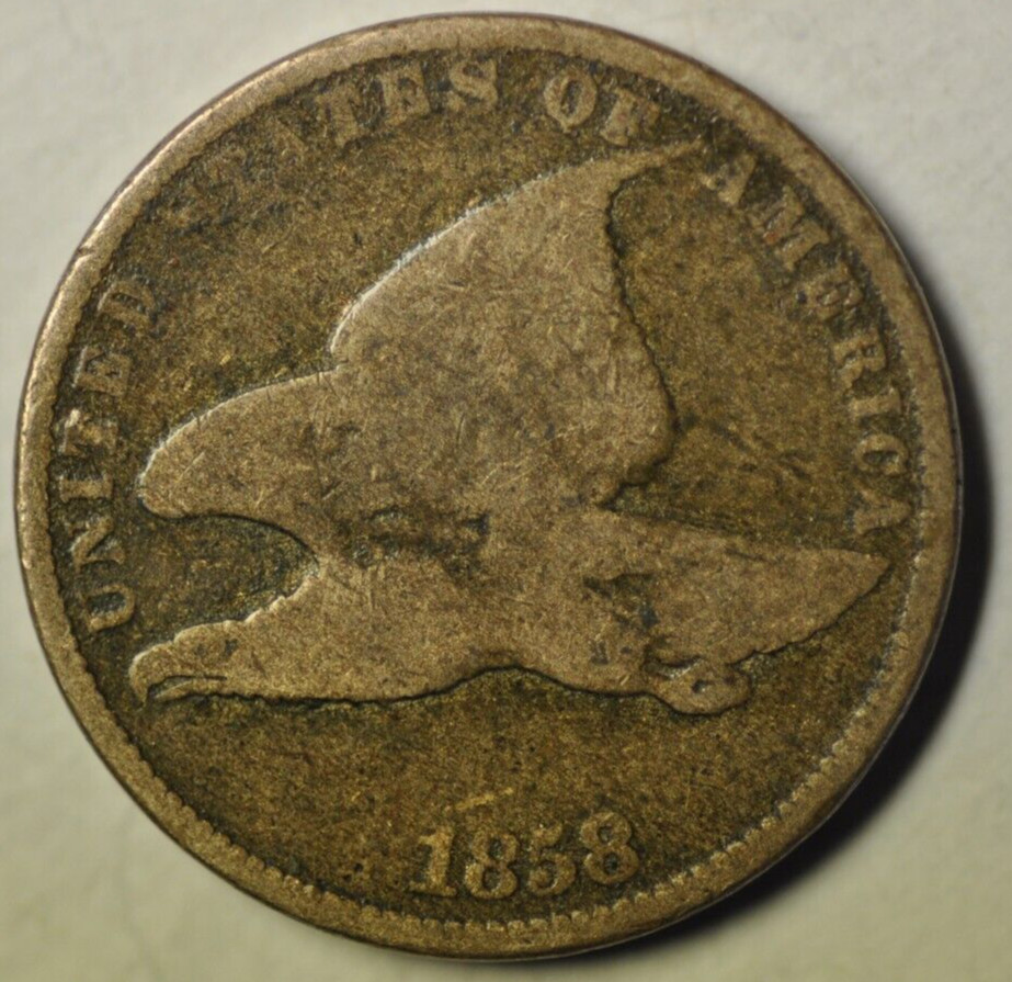 mw24479  Flying Eagle Cent 1858
