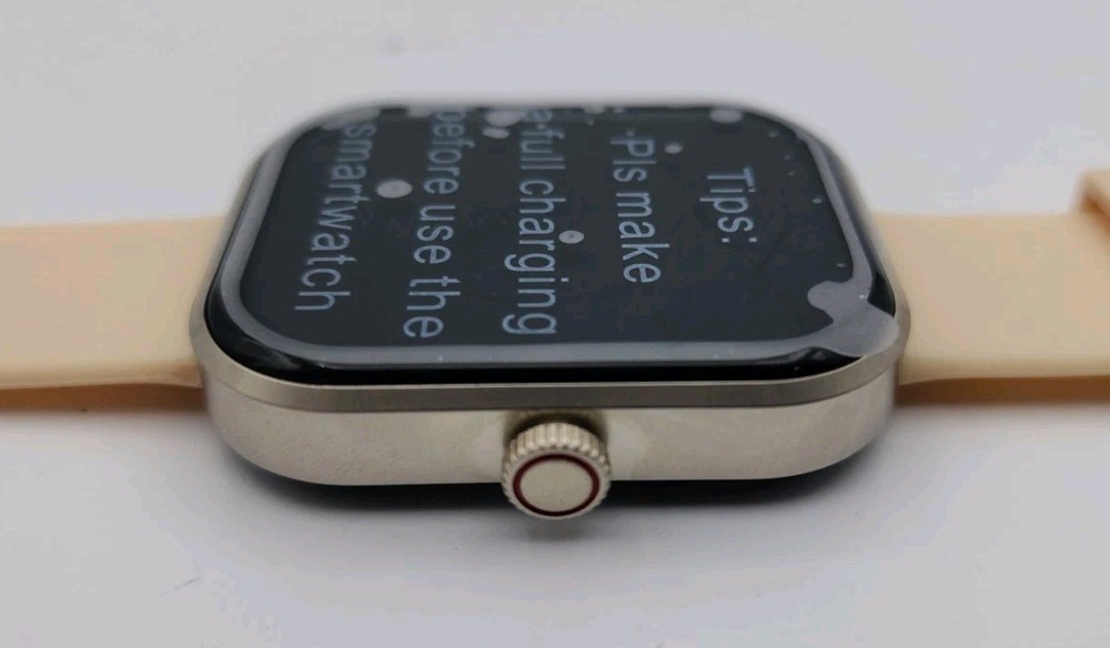 Smart Watch G21 Light Yellow, With Charger