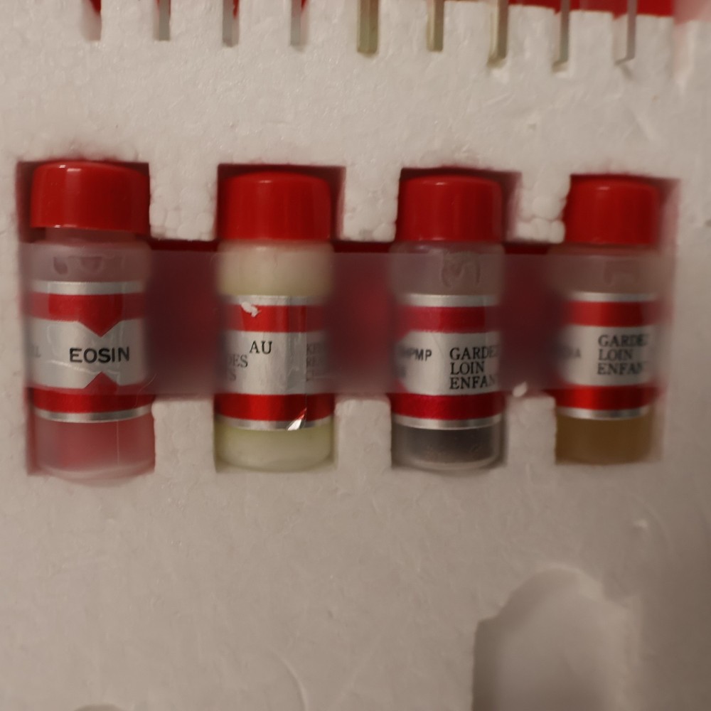 Tasco 1200x Student Beginner Microscope Kit, Slides, Storage Case