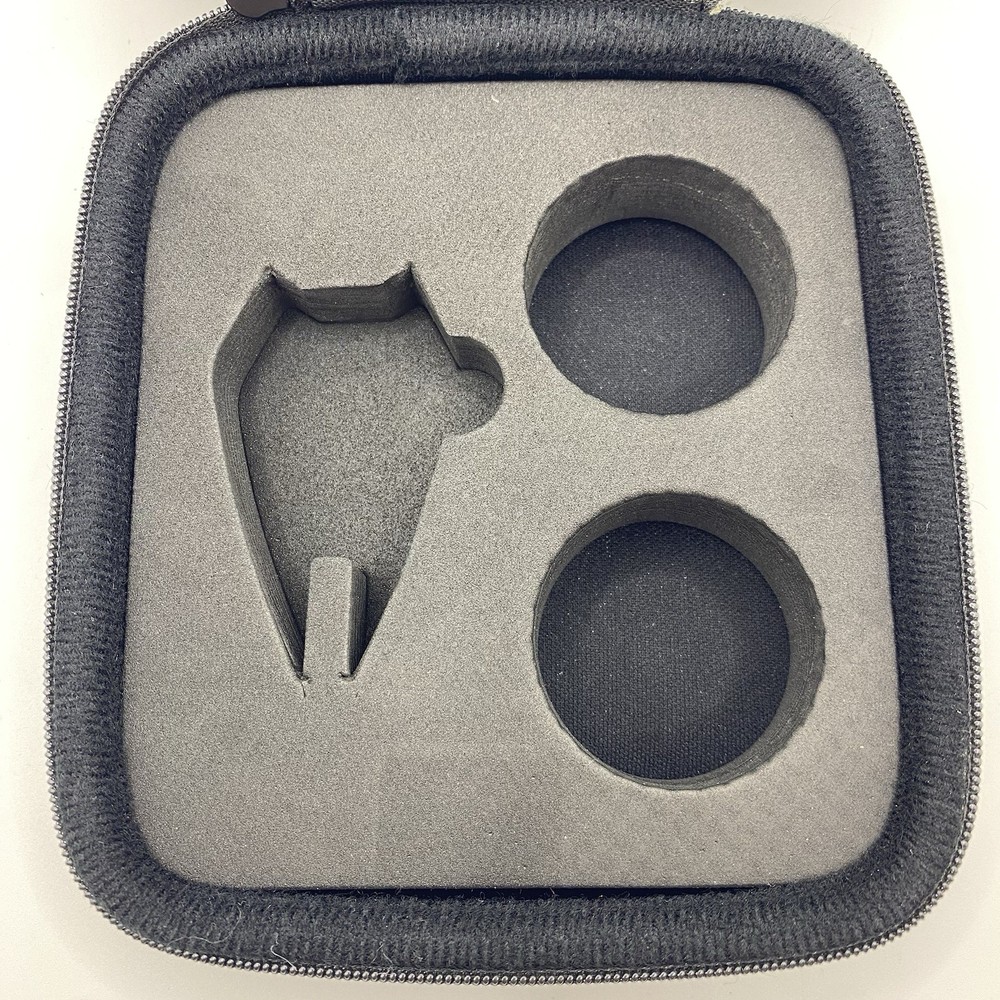 Porsche Branded Presentation Case With Foam Insert Black Zip Storage Box