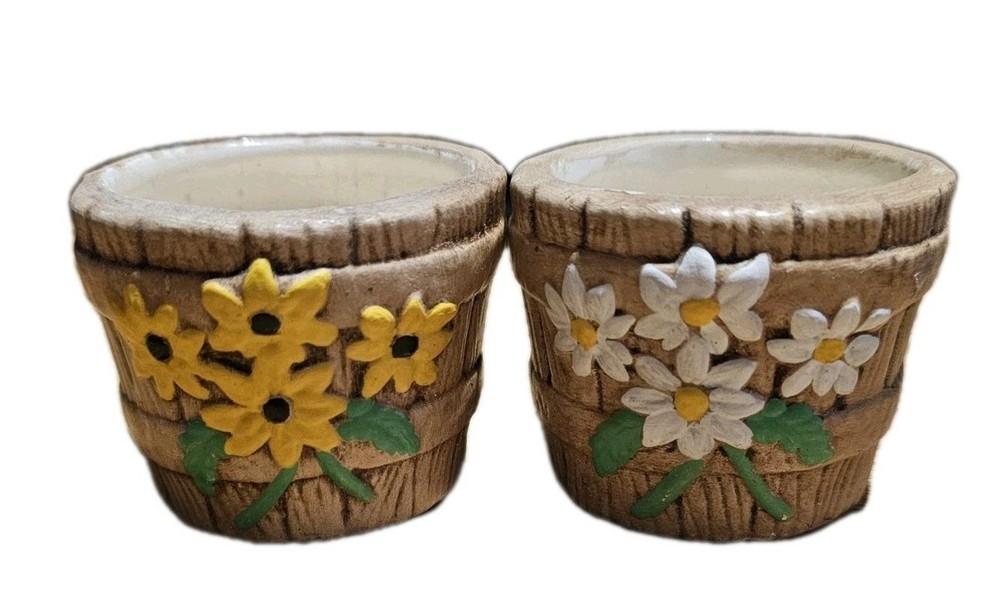Baskets Tea Light Candle Holders Handmade