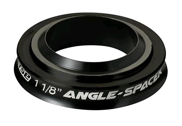 Reverse Angle Spacer, 1-1/8", Black 0.5 Degree