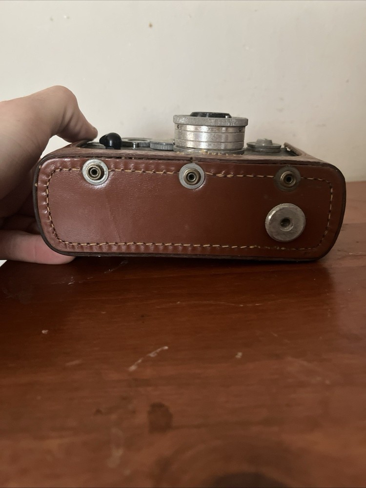 Argus Rangefinder C3 Film Camera with Leather Case
