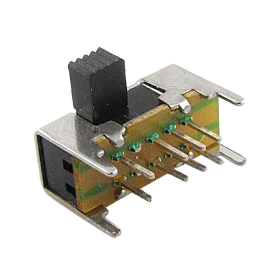 10pcs PCB Panel 8 Pin 3 Position 2P3T DP3T Slide Switch Knob