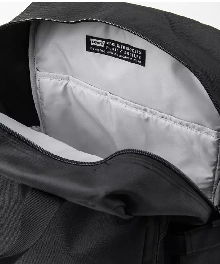 AUTHENTIC LEVI'S L-PACK LARGE BLACK BACKPACK D75720001