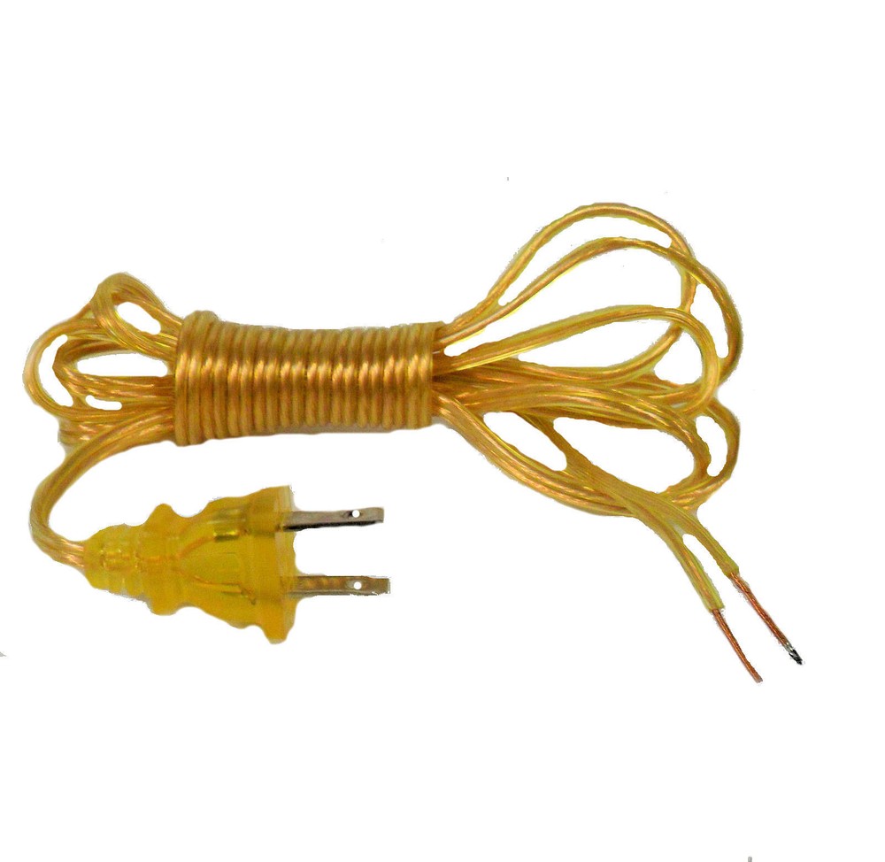 8' GOLD CORD WITH PLUG   TR-1856