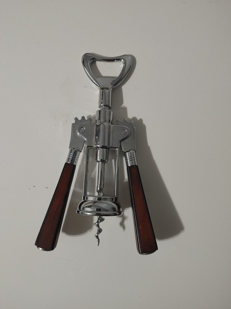 Glo Hill Bakelite And Chrome Wine Cork Screw (Pre-owned)