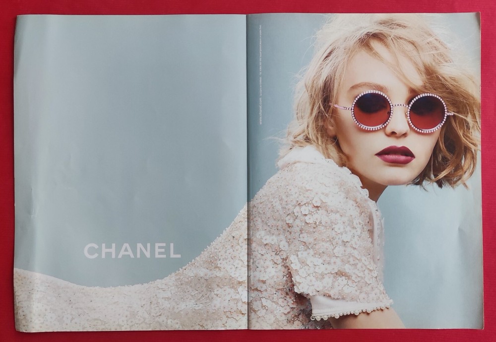 Advertising: CHANEL glasses 2 pages