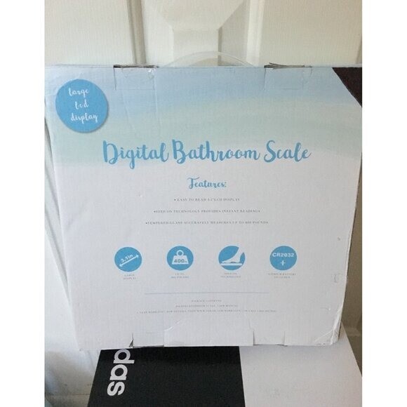 Open Box Digital Bathroom Scale Up To 400lbs